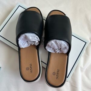 Black sandals